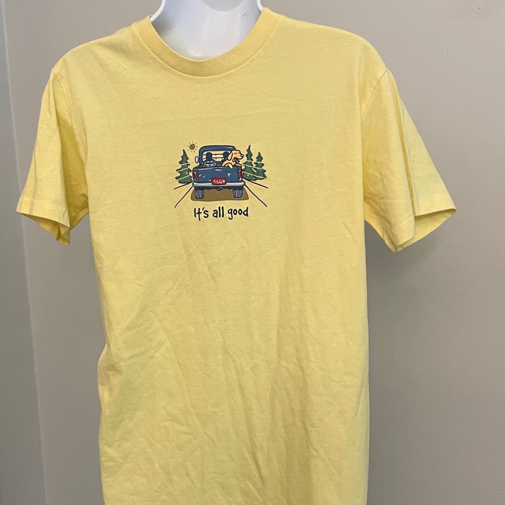 It’s All Good Yellow T-shirt Size Small Men’s
